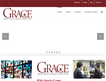 Tablet Screenshot of graceworcester.org